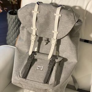 Grey Herschel backpack